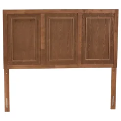 Beds & Headboards-Kirkland's Home Warm 3-Panel Wood Queen Headboard Brown