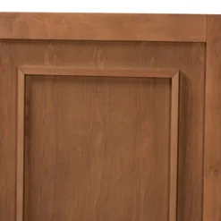 Beds & Headboards-Kirkland's Home Warm 3-Panel Wood Queen Headboard Brown