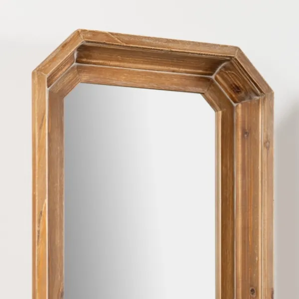 Framed Mirrors-Kirkland's Home Warm Wood Inset Mirrors, Set Of 3