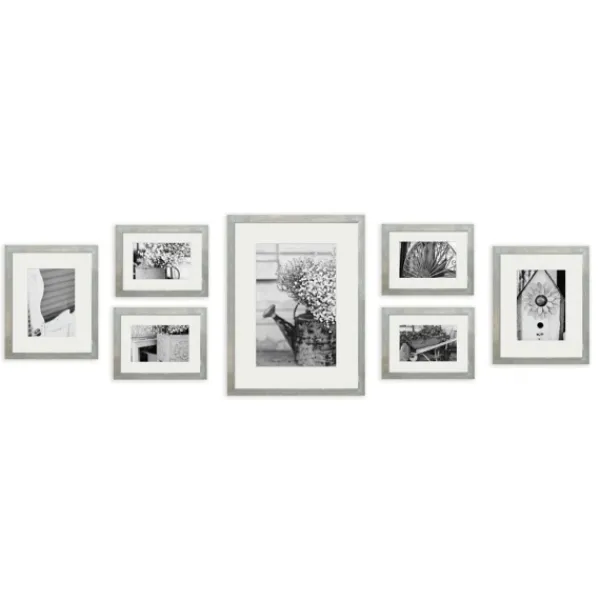 Gallery Wall Frames-Kirkland's Home Wash 7-Pc. Gallery Wall Picture Frame Set Gray