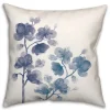 Pillows-Kirkland's Home Watercolor Floral Pillow Blue