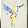 Framed Art-Kirkland's Home Watercolor Hummingbird Framed Art Print Multi