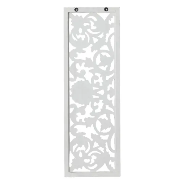 Wall Plaques-Kirkland's Home Weathered Gray Wood Panel Wall Plaques, Set Of 3 Gray/White