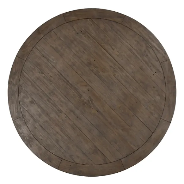 Dining Tables-Kirkland's Home Weathered Pine Wood Dining Table Brown