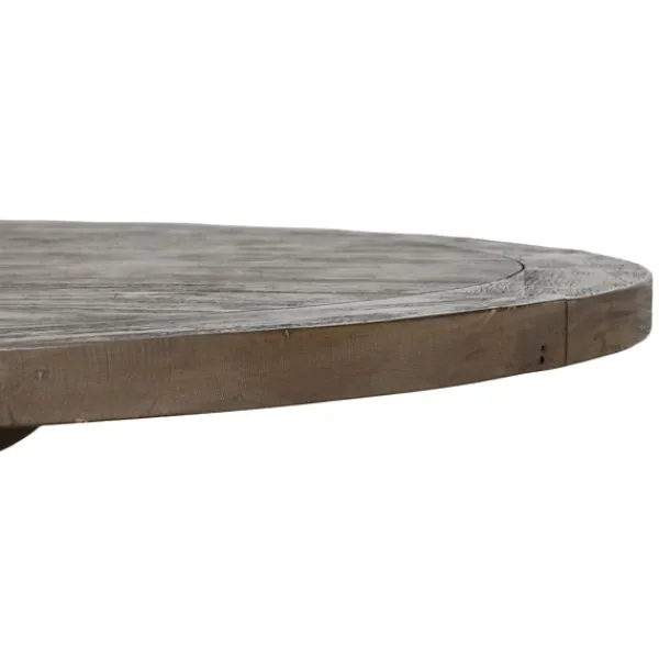 Dining Tables-Kirkland's Home Weathered Pine Wood Dining Table Brown