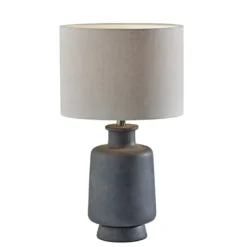 Table Lamps-Kirkland's Home Weathered Stone Jug Table Lamp Tan