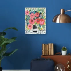 Canvas Art-Kirkland's Home Welcome To The Party Canvas Art Print Pink/Multi