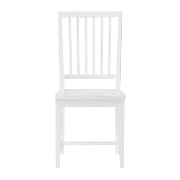 Dining Sets-Kirkland's Home White And Natural Wood X-Frame 5-Pc. Dining Set White/Tan