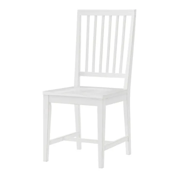 Dining Sets-Kirkland's Home White And Natural Wood X-Frame 5-Pc. Dining Set White/Tan