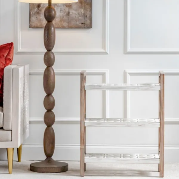 Bookshelves-Kirkland's Home White Distressed Wood Bookshelf