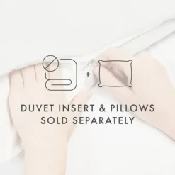 Duvets-Kirkland's Home White Dotted Reversible 2-Pc. Twin Duvet Cover Set White/Gray