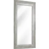 Full Length & Floor Mirrors-Kirkland's Home White Driftwood Framed Leaner Mirror