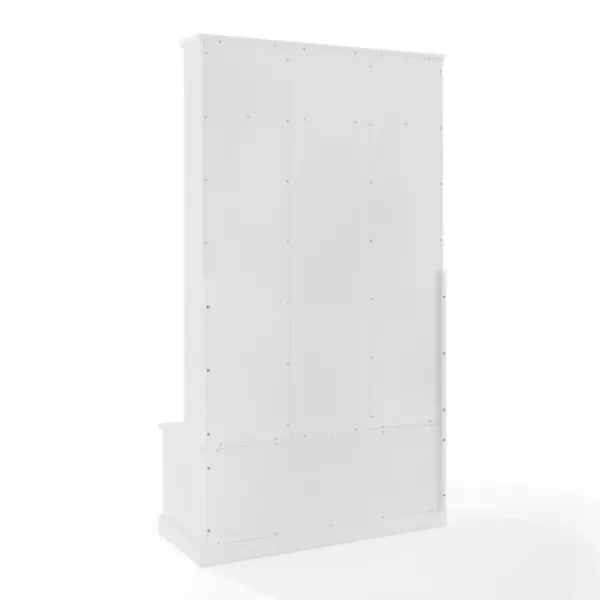 Entryway Furniture-Kirkland's Home White Ellison Hall Tree With Storage Bench