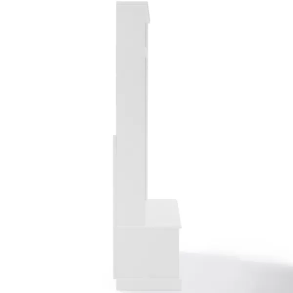 Entryway Furniture-Kirkland's Home White Ellison Hall Tree With Storage Bench