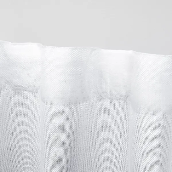Curtains & Drapes-Kirkland's Home White Marl Blackout 2-Pc. Curtain Panels, 96 In. Gray/White