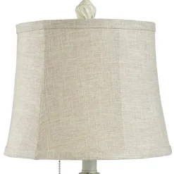 Table Lamps-Kirkland's Home White Resin Swirl Table Lamp Tan