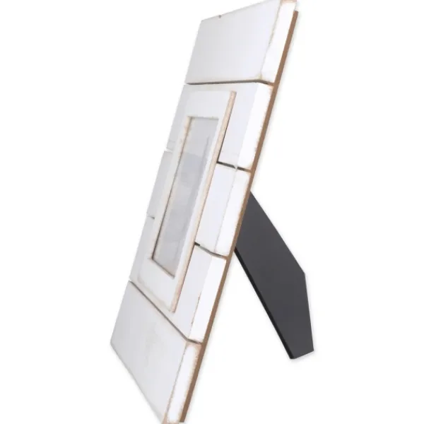 Picture Frames-Kirkland's Home White Shiplap Picture Frame, 4X6