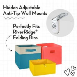 Bookshelves-Kirkland's Home White Toy Organizer Cubby Bookshelf