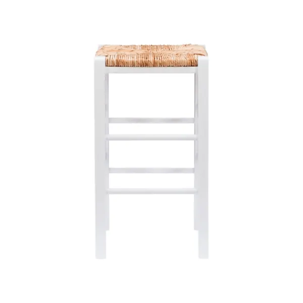 Bar Stools & Counter Height Stools-Kirkland's Home White Wood Grass Backless 2-Pc. Counter Stool Set Tan