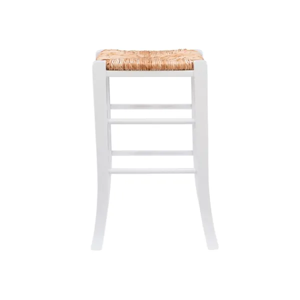 Bar Stools & Counter Height Stools-Kirkland's Home White Wood Grass Backless 2-Pc. Counter Stool Set Tan