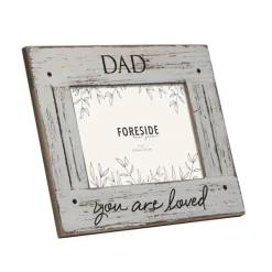 Picture Frames-Kirkland's Home Whitewashed Dad Picture Frame, 5X7