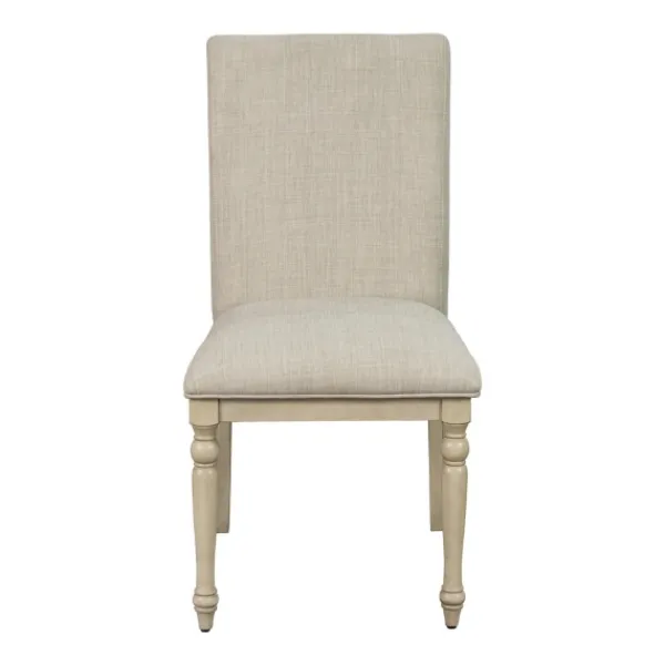 Dining Chairs-Kirkland's Home Whitewashed Martha Stewart Dining Chairs, Set Of 2 Gray