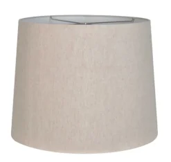 Floor Lamps-Kirkland's Home Whitewashed Silver Trim Floor Lamp Tan