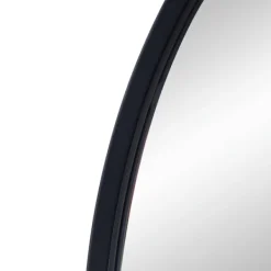 Decorative Mirrors-Kirkland's Home Wide Arched Wall Mirror Black