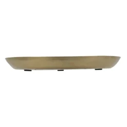 Decorative Bowls & Jars-Kirkland's Home Wide Swirl 2-Pc. Decorative Bowl Set Gold