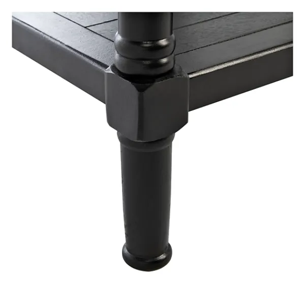 Console Tables-Kirkland's Home Wilbert 3-Drawer Console Table Black