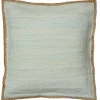 Pillows-Kirkland's Home Wild Blue Yonder Riley Pillow Blue/Tan