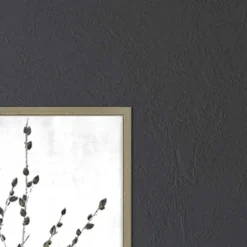 Framed Art-Kirkland's Home Wild Golden Floral 4-Pc. Framed Art Print Set Black/White