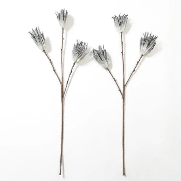 Stems & Bouquets-Kirkland's Home Wildflower Blossom Stem Gray