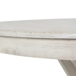 Dining Tables-Kirkland's Home Willa White Reclaimed Pine Wood Dining Table