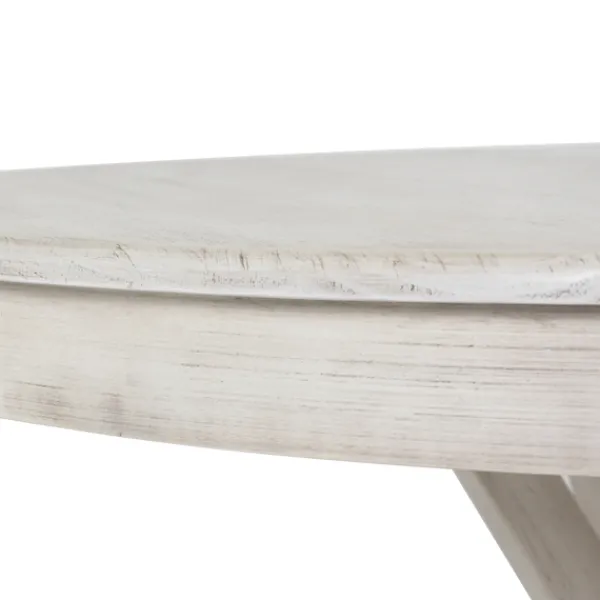 Dining Tables-Kirkland's Home Willa White Reclaimed Pine Wood Dining Table