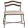 Benches & Ottomans-Kirkland's Home Windsor Vanity Bench Ivory
