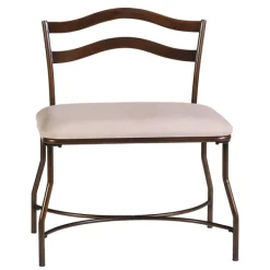 Benches & Ottomans-Kirkland's Home Windsor Vanity Bench Ivory