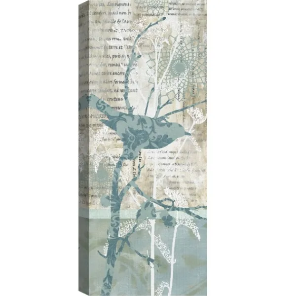 Wall Quotes & Signs-Kirkland's Home Winter Birds I & Ii Canvas Art Prints, Set Of 2 Blue/Green/Tan