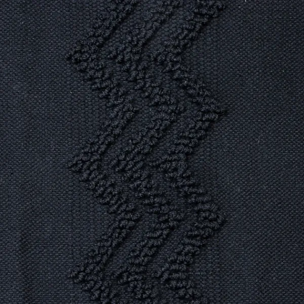 Outdoor Rugs-Kirkland's Home With Embellished Chevron Outdoor Area Rug Black