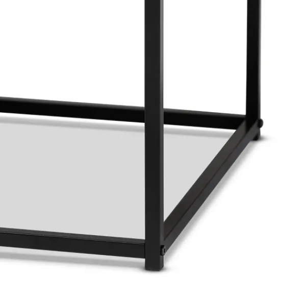 Coffee Tables-Kirkland's Home Wood And Metal 2-Drawer Coffee Table Brown
