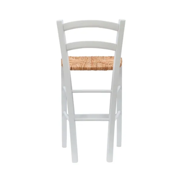 Bar Stools & Counter Height Stools-Kirkland's Home Wood And Seagrass Counter Stools, Set Of 2 White