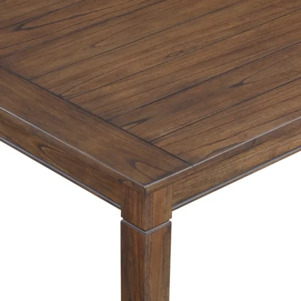 Dining Tables-Kirkland's Home Wood Counter Stool 5-Pc. Dining Set Brown