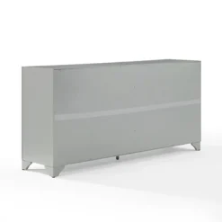 Cabinets & Sideboards-Kirkland's Home Wood 4-Door Sideboard Cabinet Gray