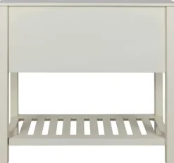 Console Tables-Kirkland's Home Wood 4-Drawer Console Table White
