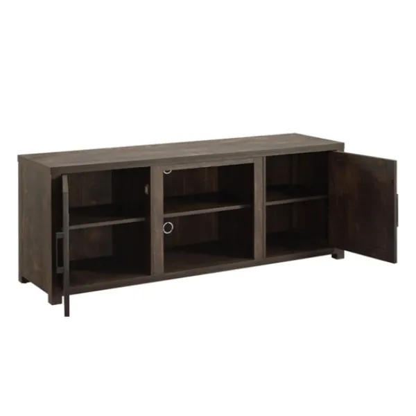 Tv Stands & Media Consoles-Kirkland's Home Wood Farmhouse Media Cabinet Brown