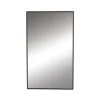 Framed Mirrors-Kirkland's Home Wood Framed Mirror, 18X32 In. Black