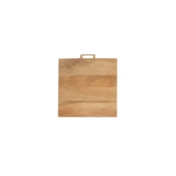 Accent & End Tables-Kirkland's Home Wood Gold Metal X-Frame Base C Table Tan