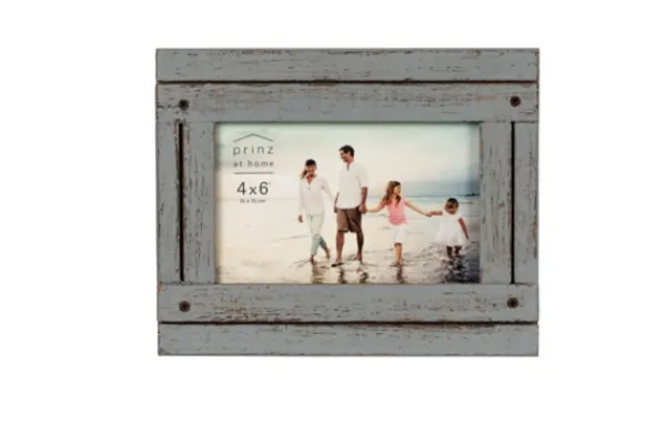 Picture Frames-Kirkland's Home Wood Homestead 4X6 Picture Frames, Set Of 4 Gray