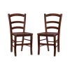 Dining Chairs-Kirkland's Home Wood Ladderback Dining Chairs, Set Of 2 Brown