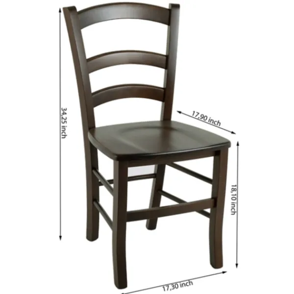 Dining Chairs-Kirkland's Home Wood Ladderback Dining Chairs, Set Of 2 Brown
